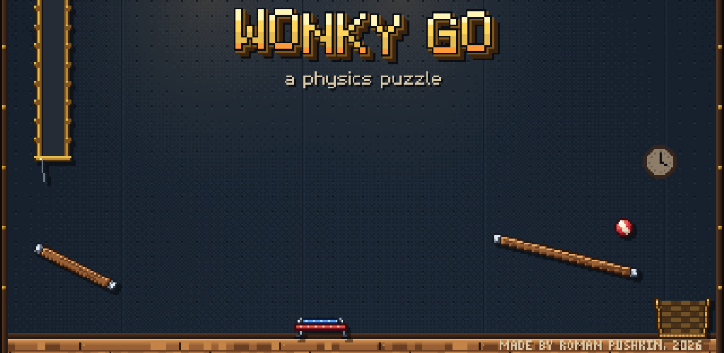 Wonky Go: a physics puzzle